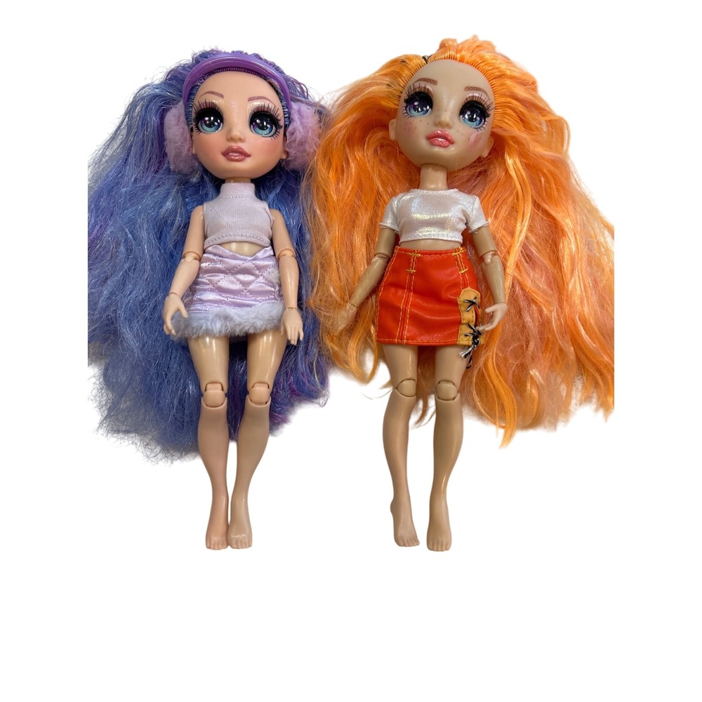 Rainbow High Dolls Lot Fashion Dolls Articulated Posable Kids‎ Toys